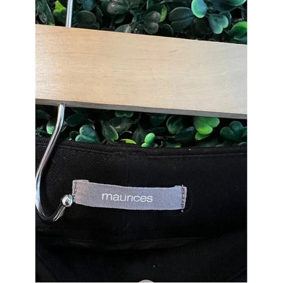 Maurices Black Pant - Size 12R - Picture 3 of 6